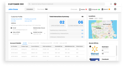 Customer 360 Dashboard
